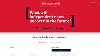 The Age - Subscribe from 50c a Day