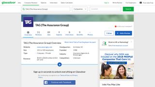 Working at TAG (The Assurance Group) | Glassdoor