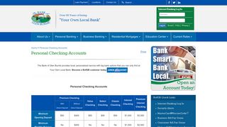 The Bank of Glen Burnie | Your Personal Checking Bank in Severn, MD