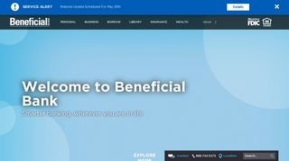 Welcome to Beneficial Bank!
