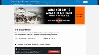 The Bike Insurer | Visordown