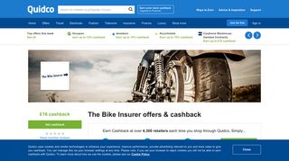 The Bike Insurer Cashback, Voucher Codes & Discount Codes ...
