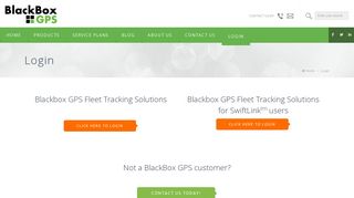 Login - BlackBox GPS