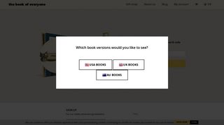 Giftbox - Personalised Books & Gifts - The Book of Everyone