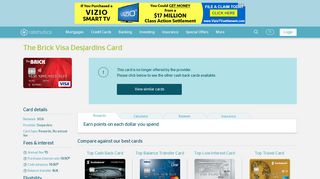 The Brick Visa Desjardins Card - Apply Online | Ratehub.ca