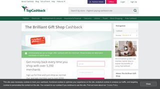 The Brilliant Gift Shop Discounts, Codes, Sales & Cashback ...