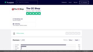 The CE Shop Reviews | Read Customer Service Reviews of ...