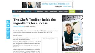 The Chefs Toolbox holds the ingredients for success - SmartCompany