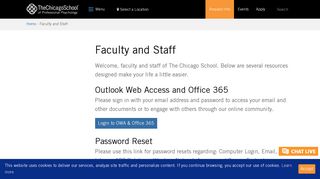 Faculty and Staff Portal - The Chicago School