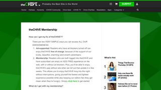 theCHIVE Membership : theCHIVE