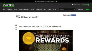 The Chivery presents: Loyalty Rewards