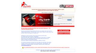 The City Bank Limited | iBank | Log In