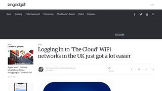 Logging in to 'The Cloud' WiFi networks in the UK just got a lot easier