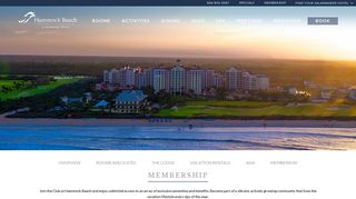 Membership - Hammock Beach Resort