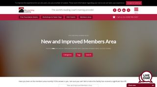 New and Improved Members Area | Blog | The Coaching Academy