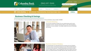 Business Checking & Savings | Columbia Bank