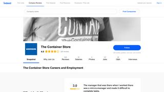 The Container Store Careers and Employment | Indeed.com