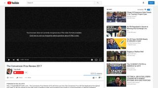 The Conversion Pros Review 2017 - YouTube