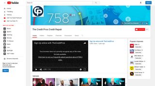 The Credit Pros Credit Repair - YouTube