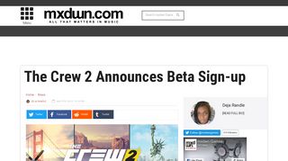 The Crew 2 Announces Beta Sign-up - mxdwn Games