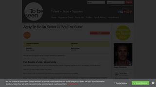 Apply To Be On Series 9 ITV's 'The Cube' - To Be Seen - Acting Jobs ...