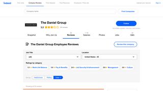 Working at The Daniel Group: Employee Reviews | Indeed.com