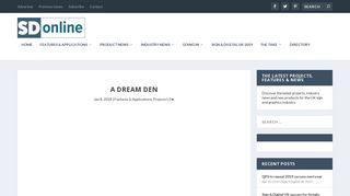 A dream den | Sign Directions Online
