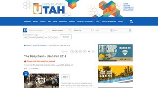 The Dirty Dash - Utah Fall 2018 presented by The Dirty Dash ...