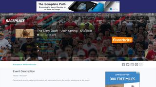 The Dirty Dash - Utah Spring - 6/9/2018 - Midway, UT - Running