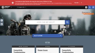 The Division - Ubisoft Support