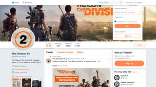 The Division 2 (@TheDivisionGame) | Twitter