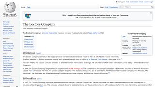 The Doctors Company - Wikipedia