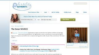The Donor SOURCE - Fertility Authority