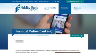 Online Banking Available With Fidelity Bank | Fidelity Bank