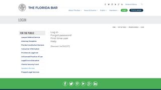 Login – The Florida Bar