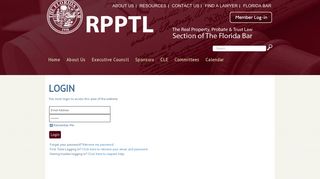 The Florida Bar-RPPTL - Login
