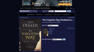 The Forgotten Way Meditations by Ted Dekker - Fantastic Fiction