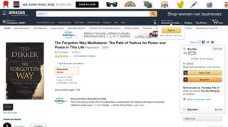 The Forgotten Way Meditations: The Path of Yeshua for ... - Amazon.com