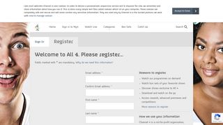 Register with 4 - Channel 4