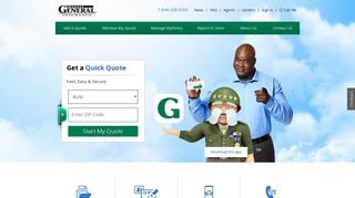 The General Car Insurance | Quick Quotes & Low Prices