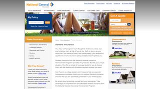 Renters Insurance - National General Insurance