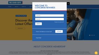 Sign In - Concierge Rewards - The Good Guys