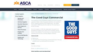 The Good Guys Commercial | ASCA - Better Buying Power For Schools