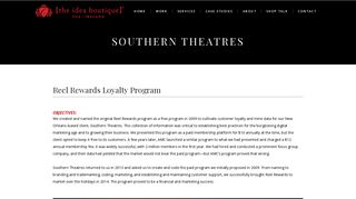 Southern Theatres Reel Rewards Loyalty Program | Cornerstone ...