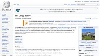 The Gregg School - Wikipedia