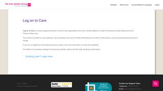 Log on to Care | The Grey Matter Group