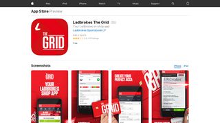 Ladbrokes The Grid on the App Store - iTunes - Apple