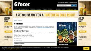 Contact Us - The Grocer