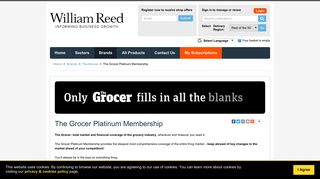 Subscribe to The Grocer - The Grocer Platinum Membership