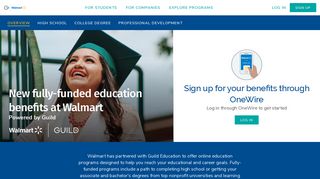 Walmart Education Benefits | Guild Education